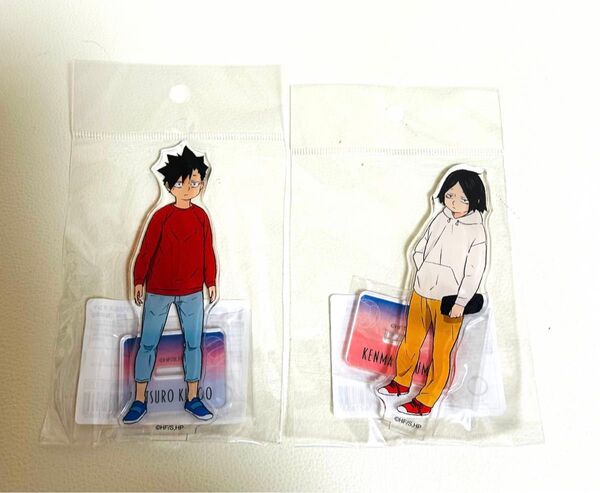 【新品未開封】ハイキュー 孤爪 研磨 黒尾 幼少期 アクスタ アクリルスタンド アニメジャパン AJ2024 TOHO