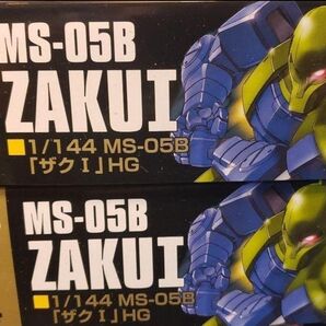 新品未組立2個セット HGUC 1/144 ザクI