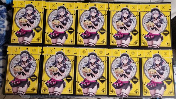 新品未使用10枚セット 勝利の女神:NIKKE野郎ラーメンコラボ 購入特典ポストカード モダニア