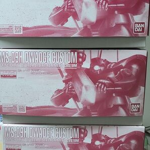新品未組立 3個セット MG 1/100 ドワッジ改