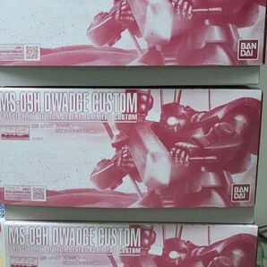 新品未組立 3個セット MG 1/100 ドワッジ改