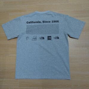 ノースフェイスTシャツ、背面ヒストリカル柄半袖Tシャツ【メンズMサイズ】