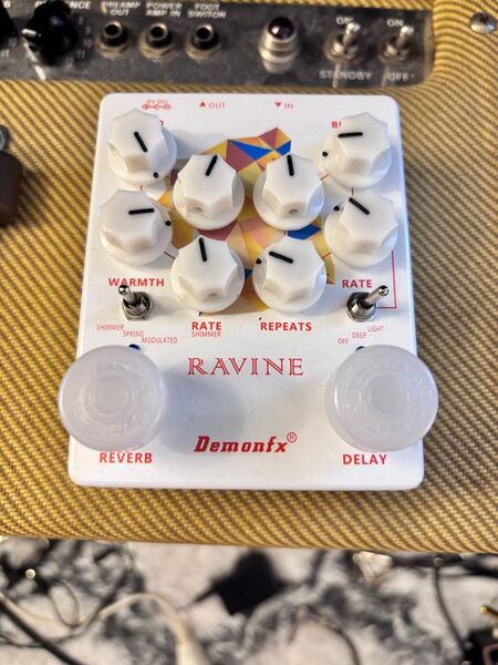 Demonfx RAVINE エフェクター ディレイ リバーブ アンビエント
