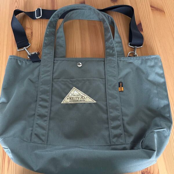 KELTY 70周年記念 トートバッグ カーキ