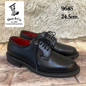 新品同様 REGAL Shoe&Co. プレーントゥ レザーシューズ 24.5㎝