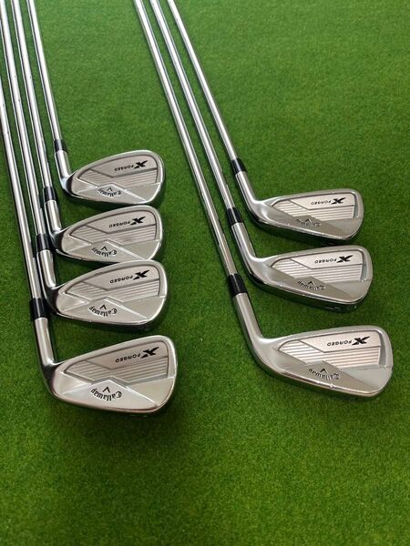 キャロウェイ X FORGED 2018 4~PW 7本セット Dynamic Gold TOUR ISUUE フレックスS200