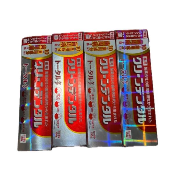 クリーンデンタル トータルケア 150g×4