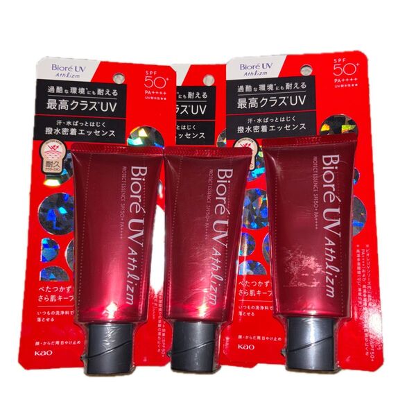 ビオレUV アスリズム プロテクトエッセンス SPF50+ PA++++ 70g×3