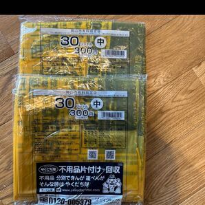 岡山市指定有料袋 中 30L ゴミ袋 10枚入り×2