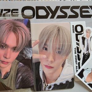 RIIZE ODYSSEY・Ktown4u 特典トレカ★ウンソク★photobookver トレカと証明写真・シール