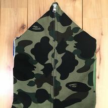 ★新品★ Double Shoulder Shark full zip Hoodie Mサイズ a bathing ape BAPE シャーク パーカー エイプ ベイプ 1st camo green 迷彩 5214_画像2