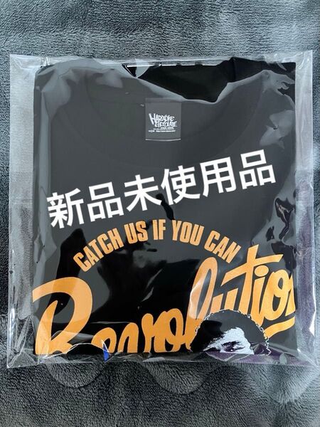 新品未使用品 ハードコアチョコレート 天龍 龍原砲 全身全霊 Tシャツ ブラック Lサイズ