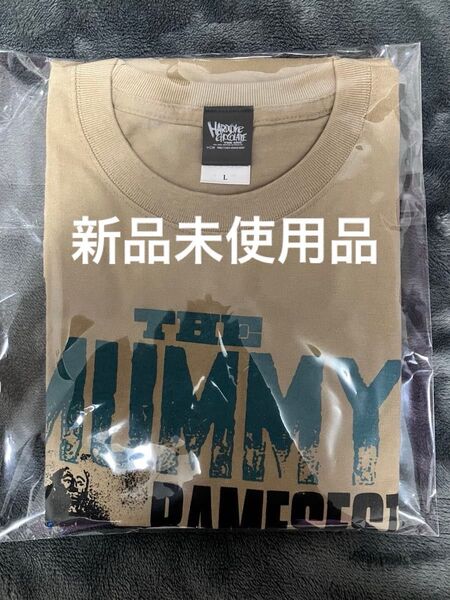 新品未使用品 ハードコアチョコレート 月刊ムー ラムセス2世(サンドカーキ)Tシャツ Lサイズ