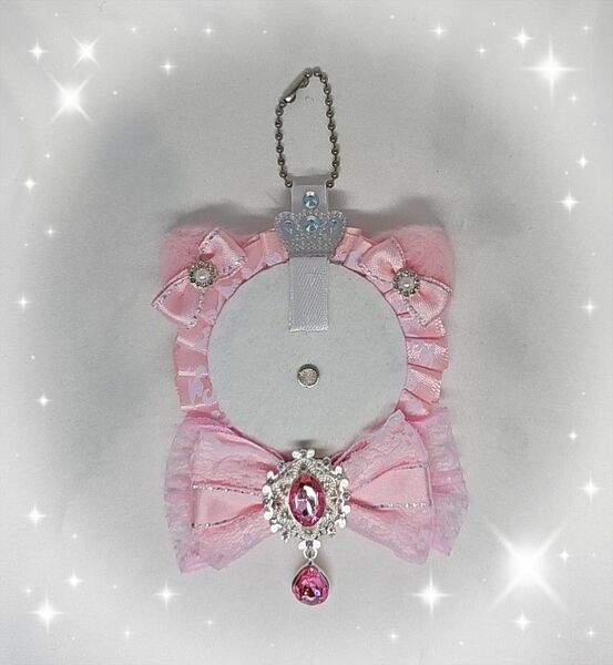 ロゼット 痛ロゼット 推し活 ピンク ハンドメイド〈106〉