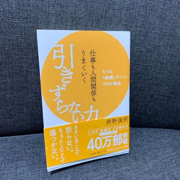 仕事も人間関係もうまくいく引きずらない力 (知的生きかた文庫 ま41-12) 枡野俊明/著