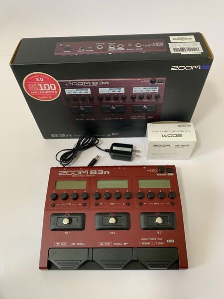 ZOOM B3n ベース用マルチエフェクター