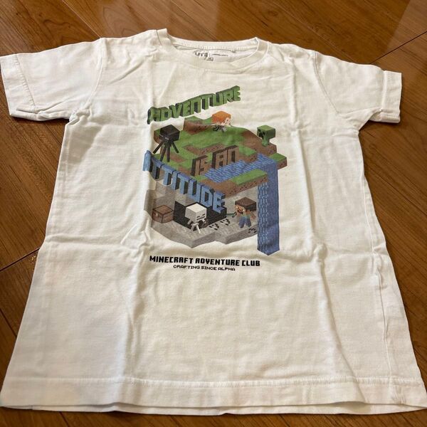 Minecraft コラボ Tシャツ 140
