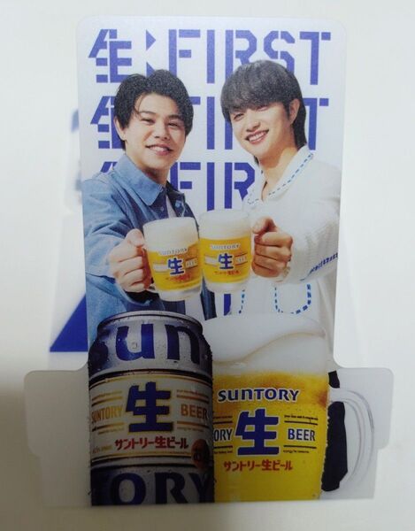ローソン サントリー 生ビール スタンディコースタージュノン レオ★ビーファースト JUNON LEO BE:FIRST