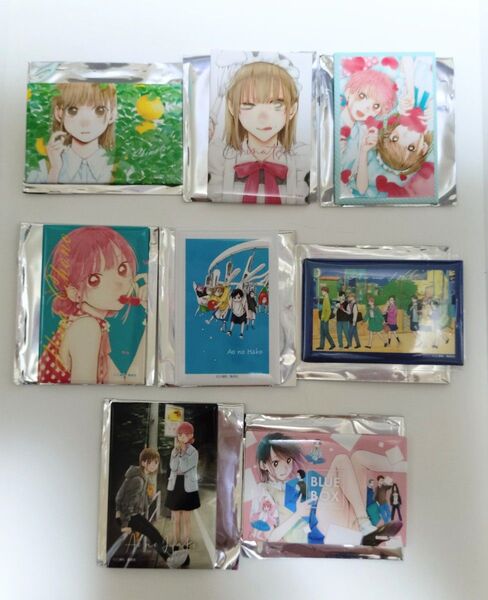 アオのハコ展 缶マグネットコレクション(全8種) コンプリート 8点セット