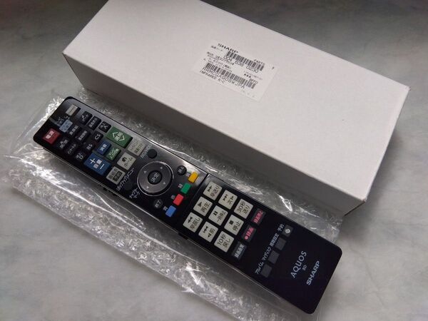 シャープ純正 AQUOS BDリモコン GA908PA 中古美品!
