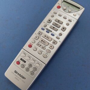 シャープ DVDレコーダーリモコン GA061SA 中古美品 243E