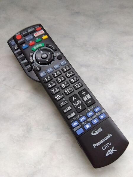 Panasonic純正 4K CATVリモコンN2QAYB001257 中古美品812