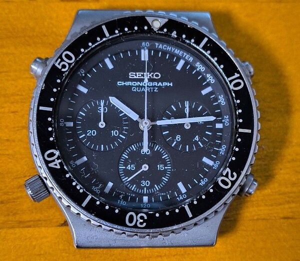 美品 SEIKO 7A28-7040 クロノグラフ OH済