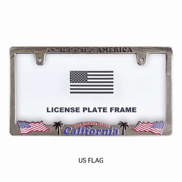 アメリカン雑貨/California/ナンバーフレーム⑦