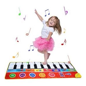 知育玩具 室内遊び 音楽マット ピアノ おもちゃ こども 8種楽器 録音 再生