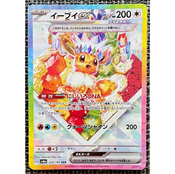 ポケモンカード イーブイex SAR ポケモンカードゲーム テラスタルフェスex