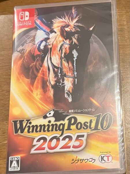 Switch Winning Post 10 2025 未開封 ウイニングポスト 10 2025 新品