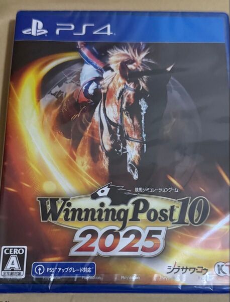 【PS4】 新品未開封 Winning Post 10 2025