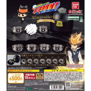 家庭教師ヒットマンREBORN! Ringcolle! DX ボンゴレリング 大空以外の6種 ボンゴレリング 家庭教師ヒットマン