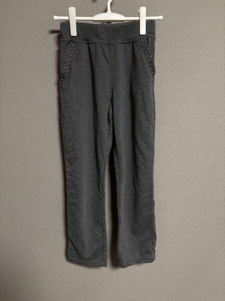 レディース ボトムス スウェットパンツ ダークグレー L USED品