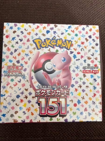 ポケモンカード 151 BOX【シュリンク付】