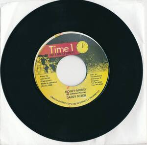 DADDY SCREW / MONEY-MONEY /JAMAICA盤/中古7インチ!!3277