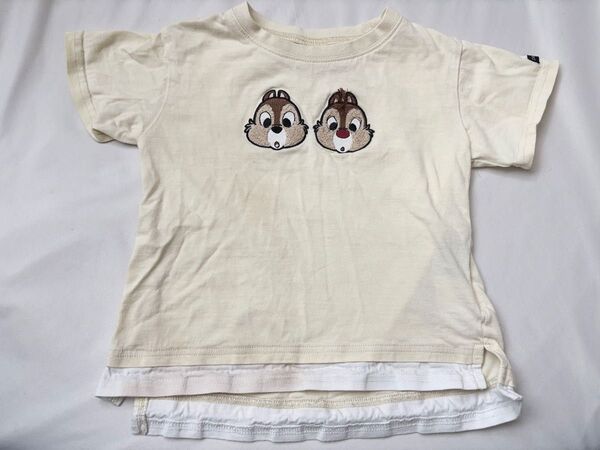 【訳アリ】petit main チップとデール Tシャツ 110