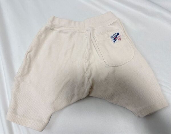 マーキーズ ジポン クリーム色 ハーフサルエルパンツ サイズ95