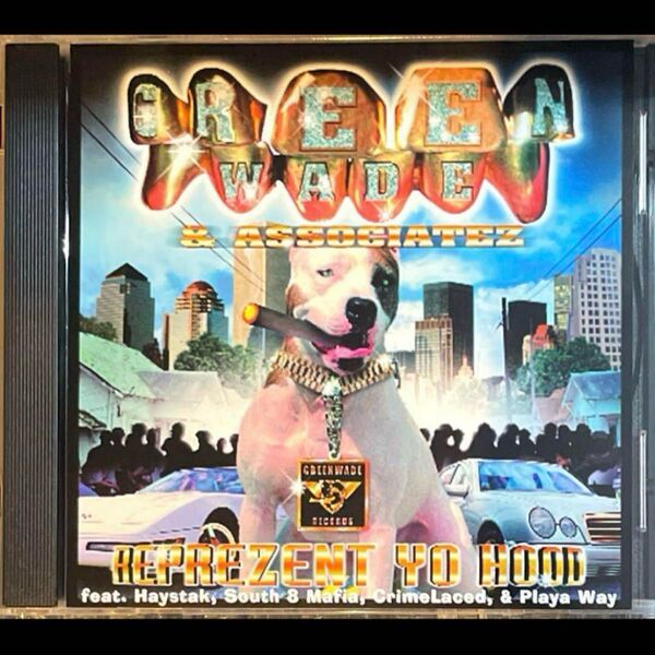 GANGSTA RAP G-RAP G-LUV GREEN WIDE