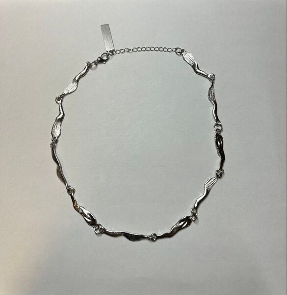 Zirconia Silver Chain Necklace Grunge ネックレス シルバー アクセサリー チェーン