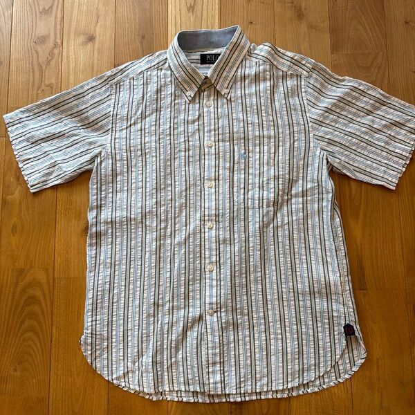 POLO 半袖シャツ ストライプ