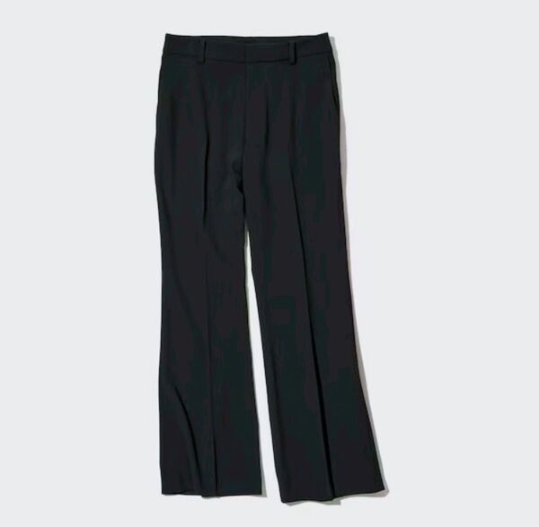 ドレープフレアパンツ ユニクロ UNIQLO 春 夏 スラックス 古着 クーポン消化