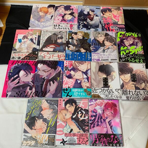【バラ売りOK】 1冊100円+送料200円〜 BL漫画 【まとめ売り】