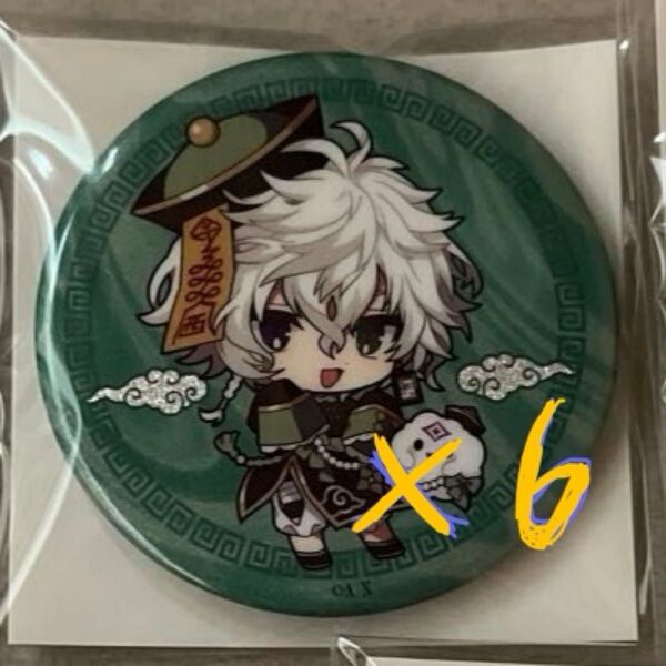 【dytica 2nd anniversary】 叢雲カゲツ グリッター缶バッチ
