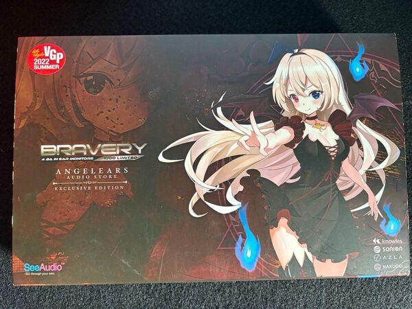 SeeAudio Bravery AE 青 有線イヤフォン
