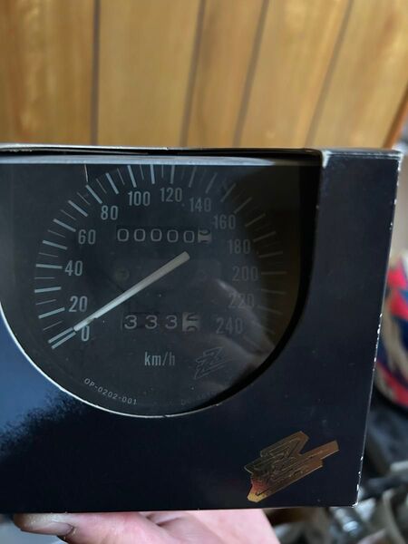 当時物 美品 キタコ 240km スピードメーター ZRX400 ゼファーχ
