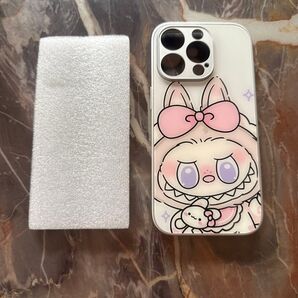 可愛いラブブ LABUBU iPhone 16pro 携帯 ケース