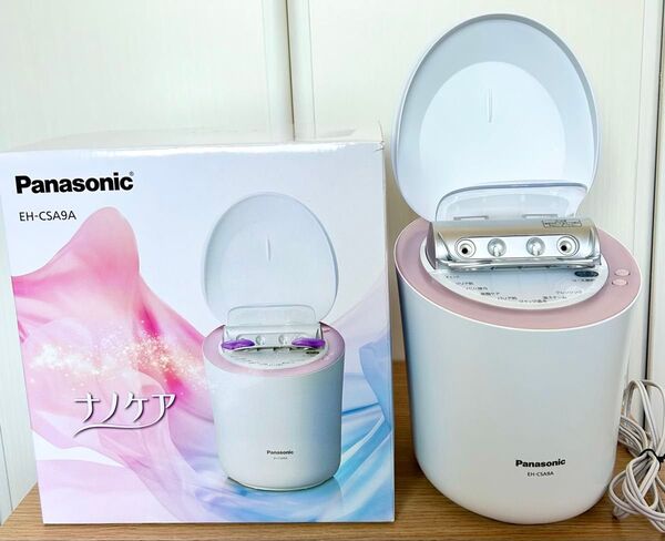 【美品】Panasonic スチーマー ナノケア EH-CSA9A-P 箱付き