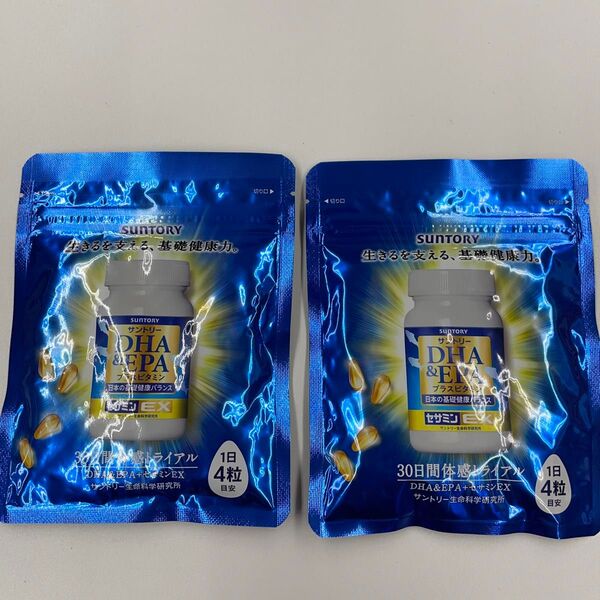 サントリーDHA&EPA+セサミンEX 30日分×2袋セット