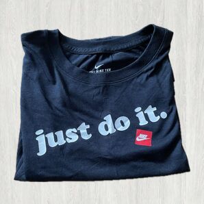 NIKE ナイキTシャツ Just Do It. 黒 Mサイズ